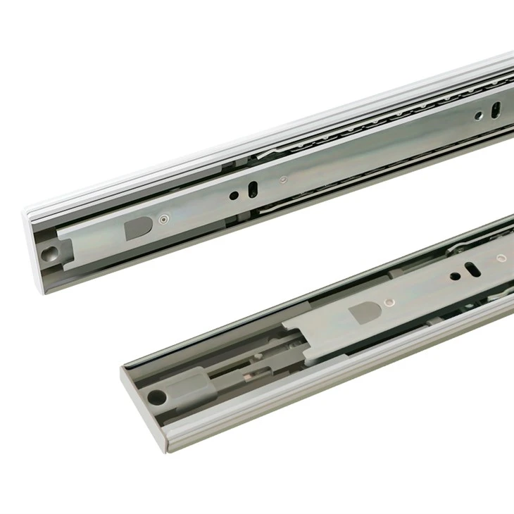 Push To Open Locking Drawer Slides